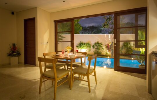 Beautiful Bali Villa Dining Table