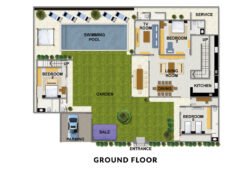 Villa Pintu Biru Ground Floor